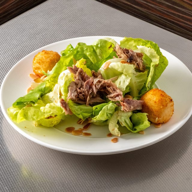 Warm Braised Duck Salad.