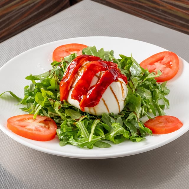 Burrata Salad.